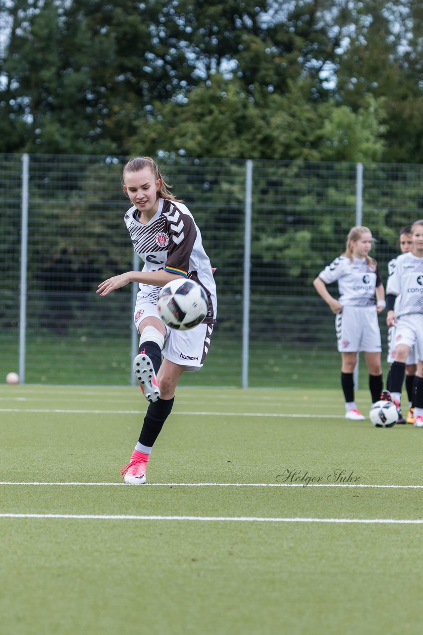 Bild 171 - B-Juniorinnen Wedel - St. Pauli : Ergebnis: 1:2